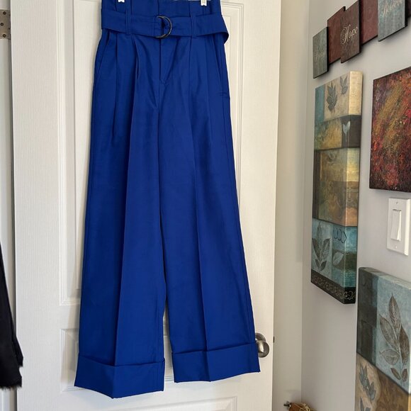 Banana Republic Paperbag-Waist Pants - Sz 0P - Picture 3 of 7